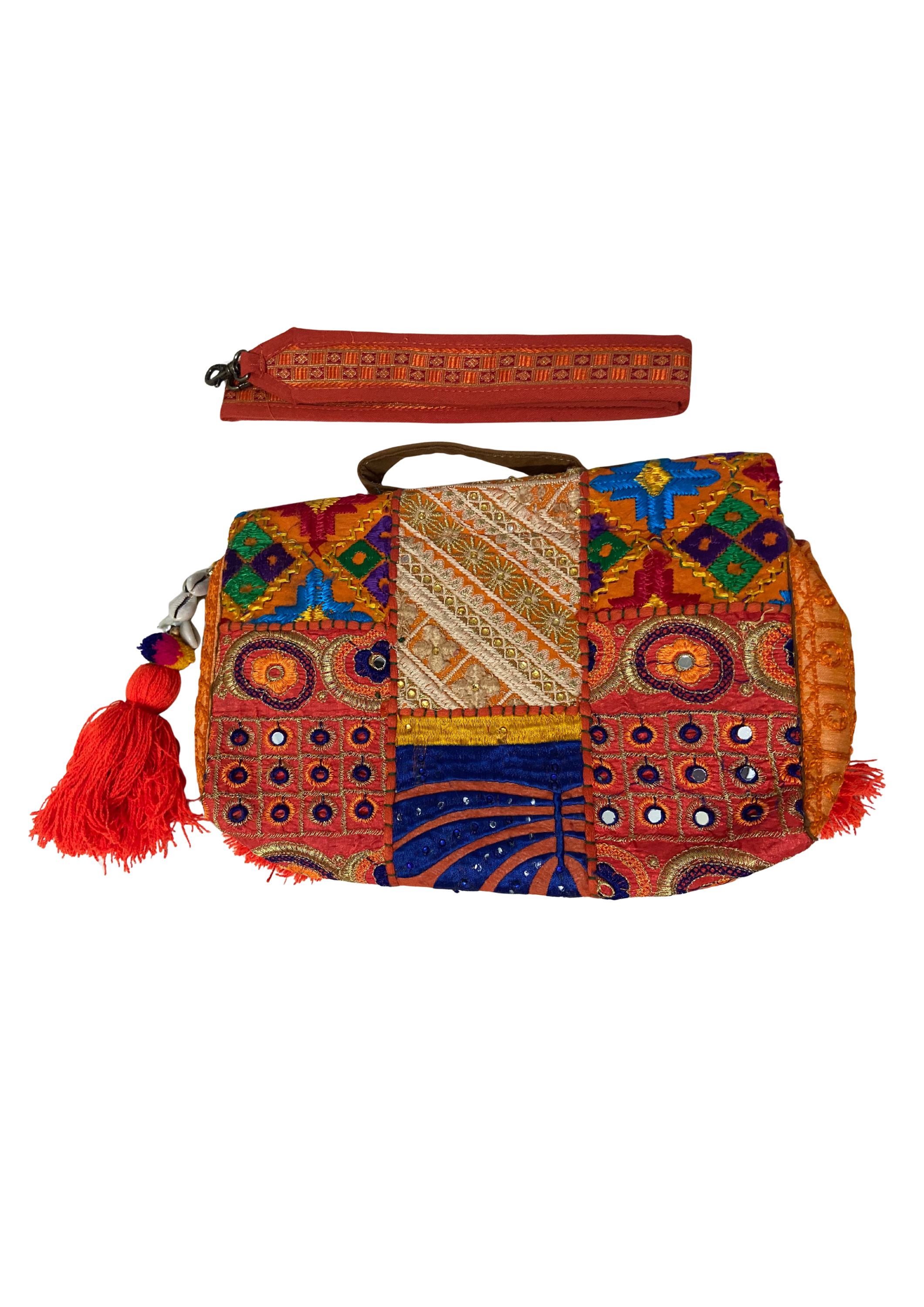 Ruhi R - Tangerine OrangeTassels