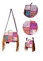 Ruhi - Soulful Elegance in Grape Purple - Banjara Bags