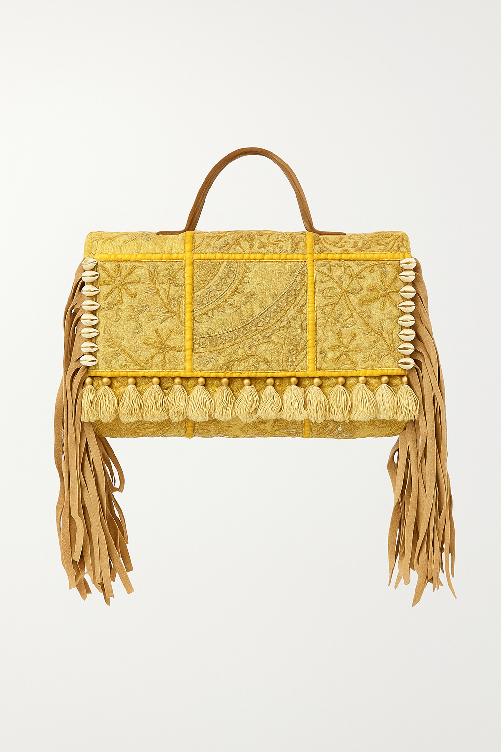 Ruhi - Soulful Elegance in Sunshine Yellow - Banjara Bags