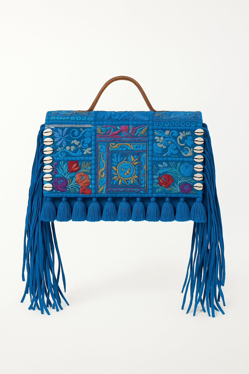 Ruhi - Soulful Elegance in Denim Blue - Banjara Bags