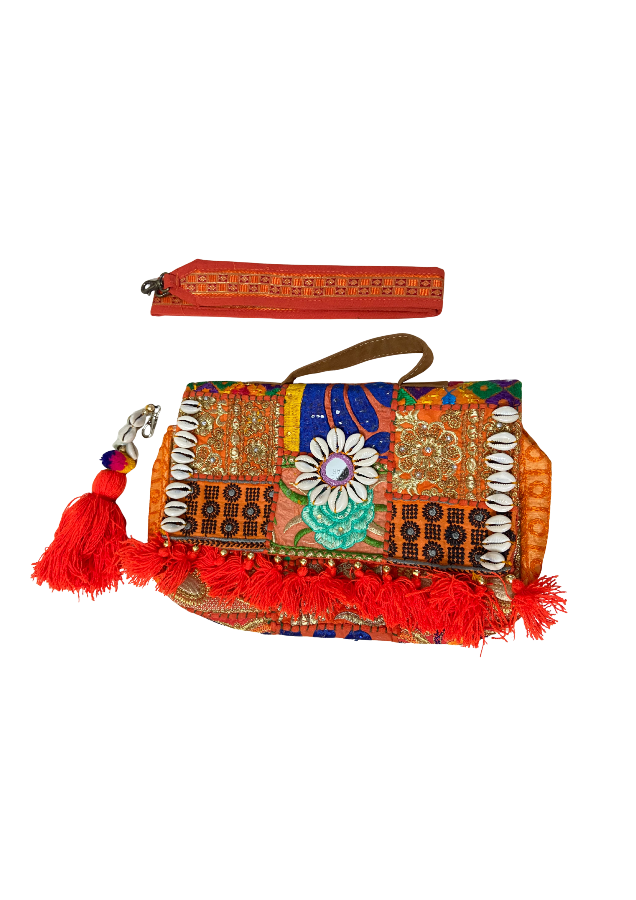 Ruhi R - Tangerine OrangeTassels