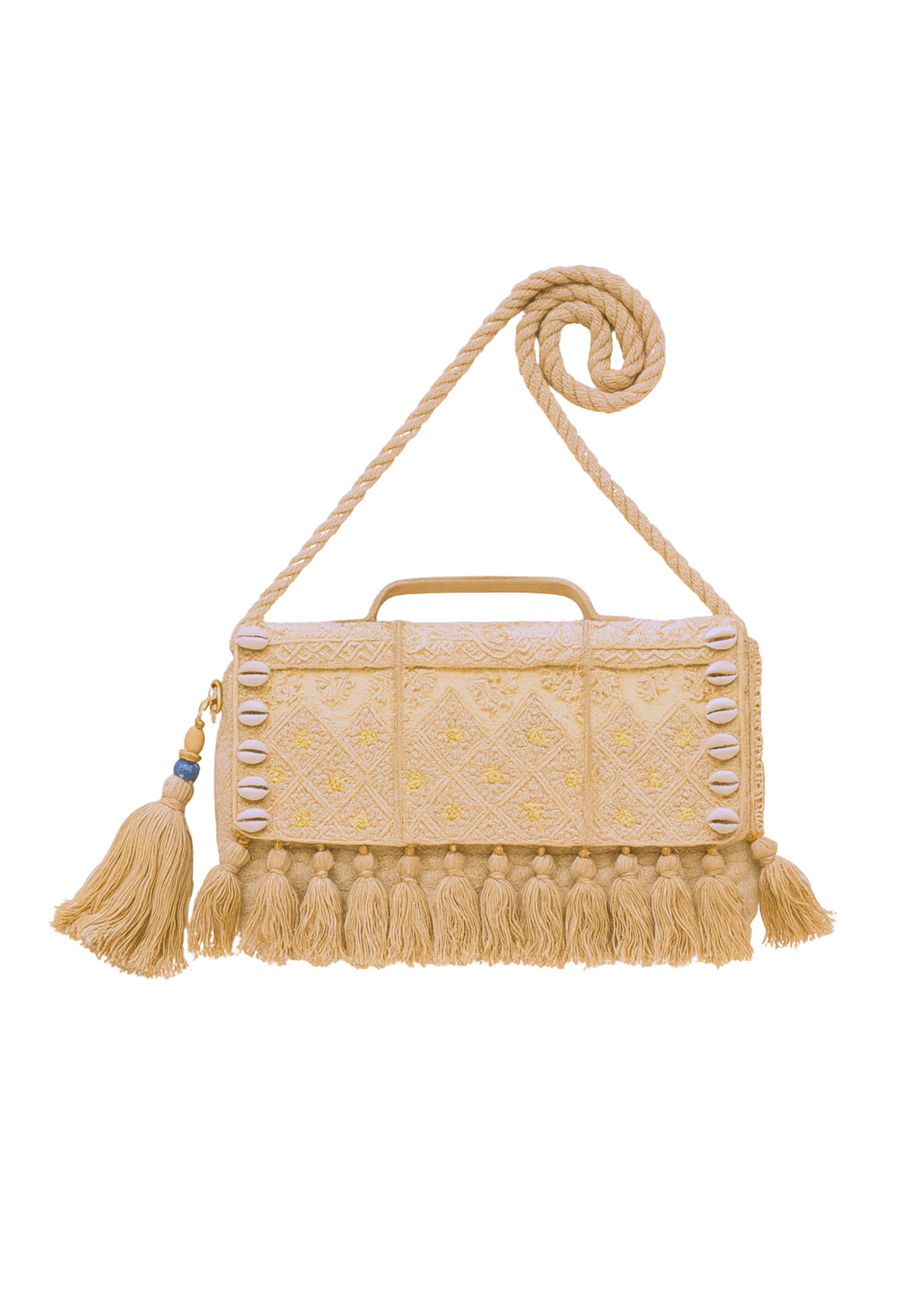 Ruhi - Luxury Handheld in Beige