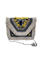 Athira - Monochrome Yellow Accents - Banjara Bags
