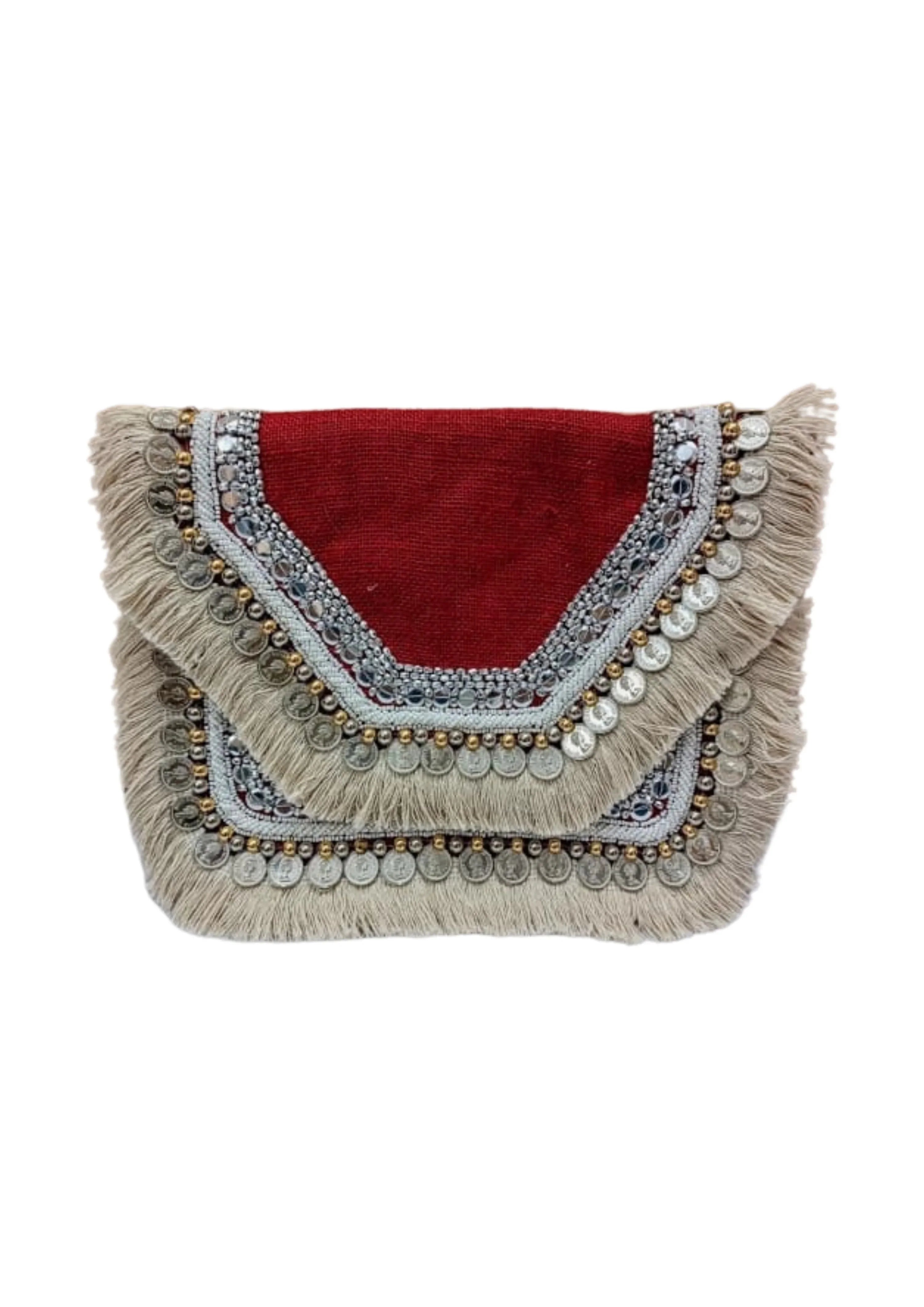 Athira - Burgundy - Banjara Bags