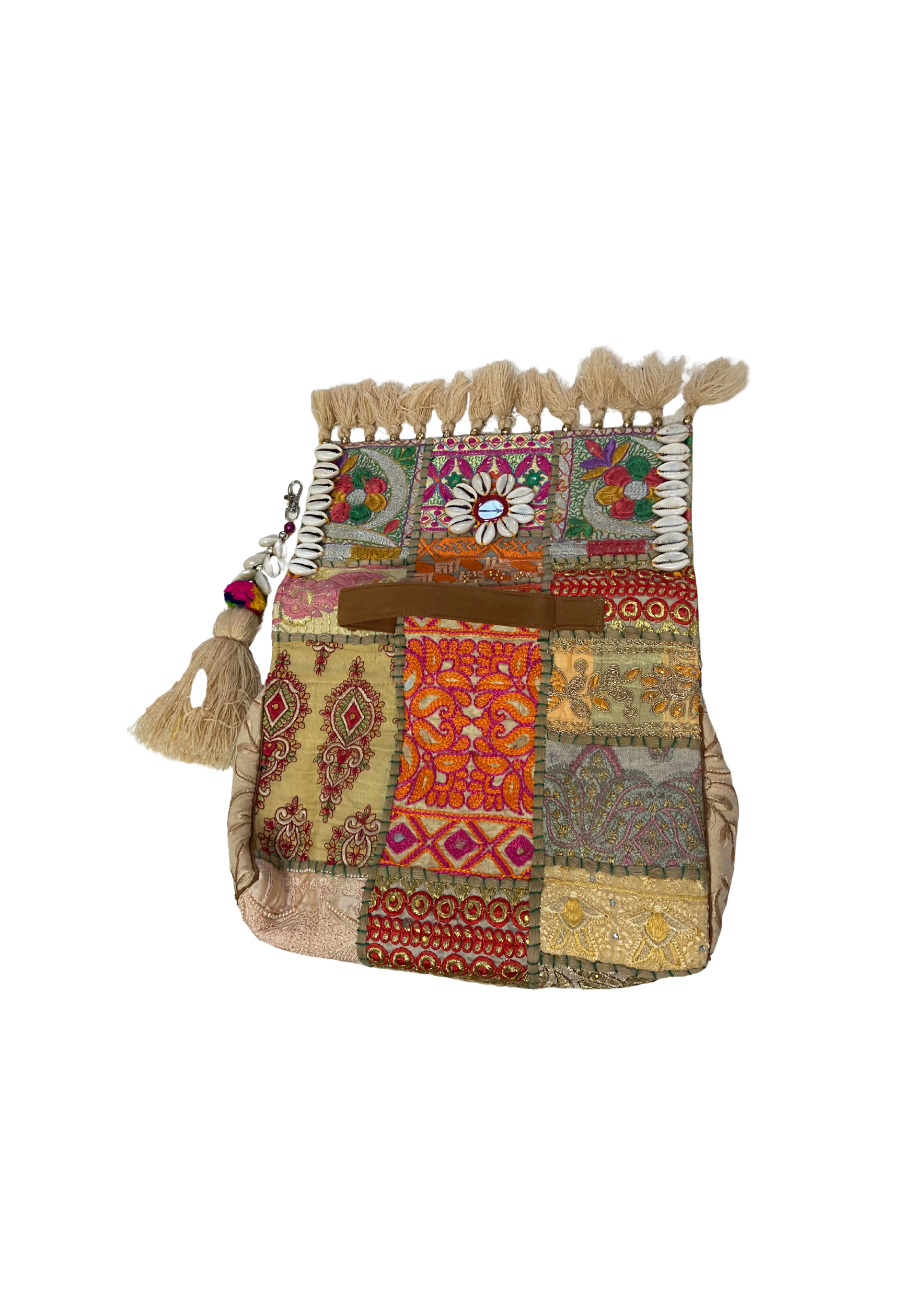 Ruhi D - Beige Tassels