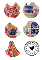 Mithra - Snow White Tassles - Banjara Bags