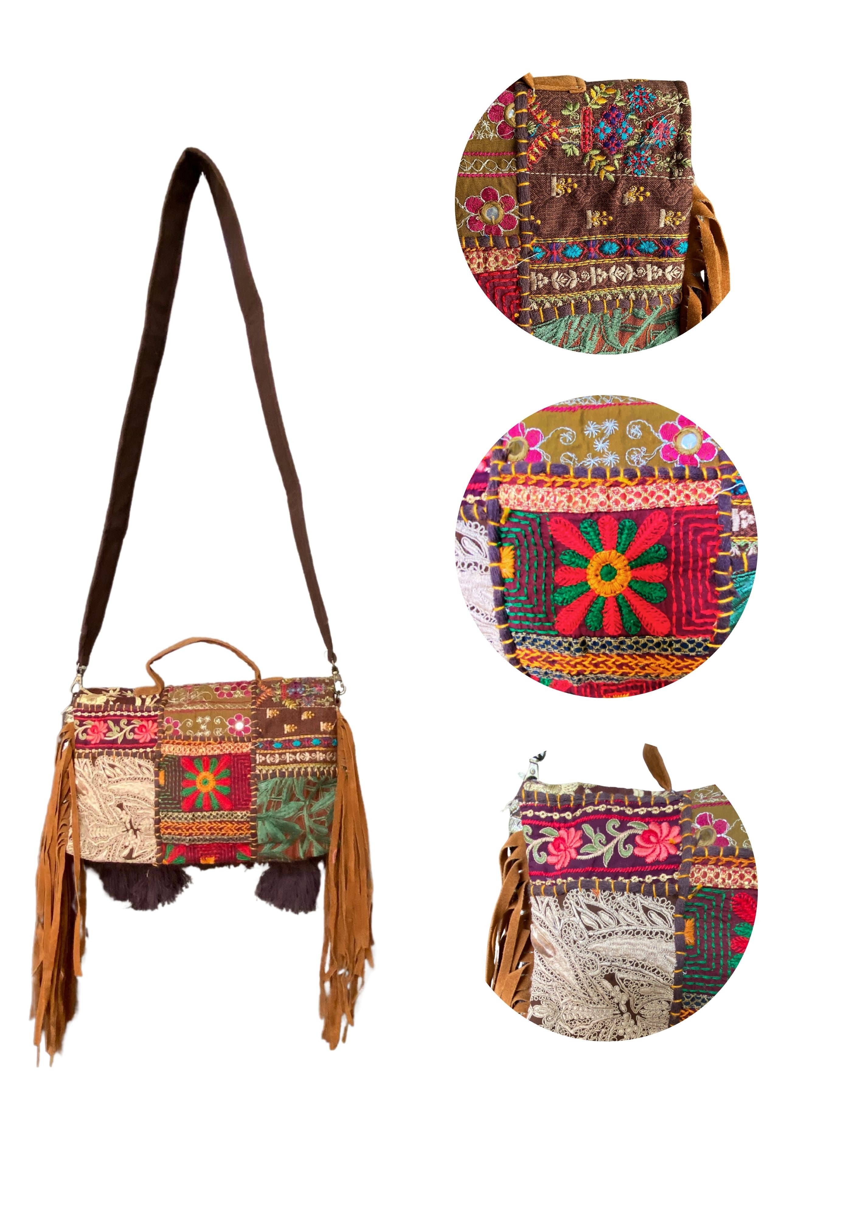 Ruhi - Soulful Elegance In Coffee Brown - Banjara Bags