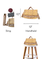 Ruhi - Soulful Elegance in Beige Gold - Banjara Bags