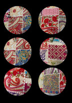 Manya - Cream and Red - Banjara Bags