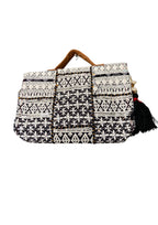 Ruhi - Soulful Elegance in Monochrome - Banjara Bags