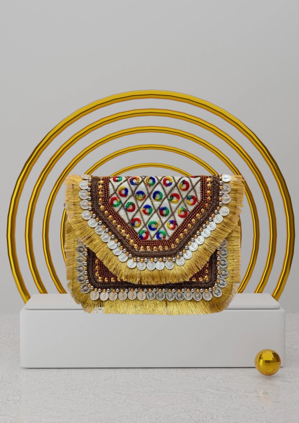 Athira - Ochre Gold - Banjara Bags