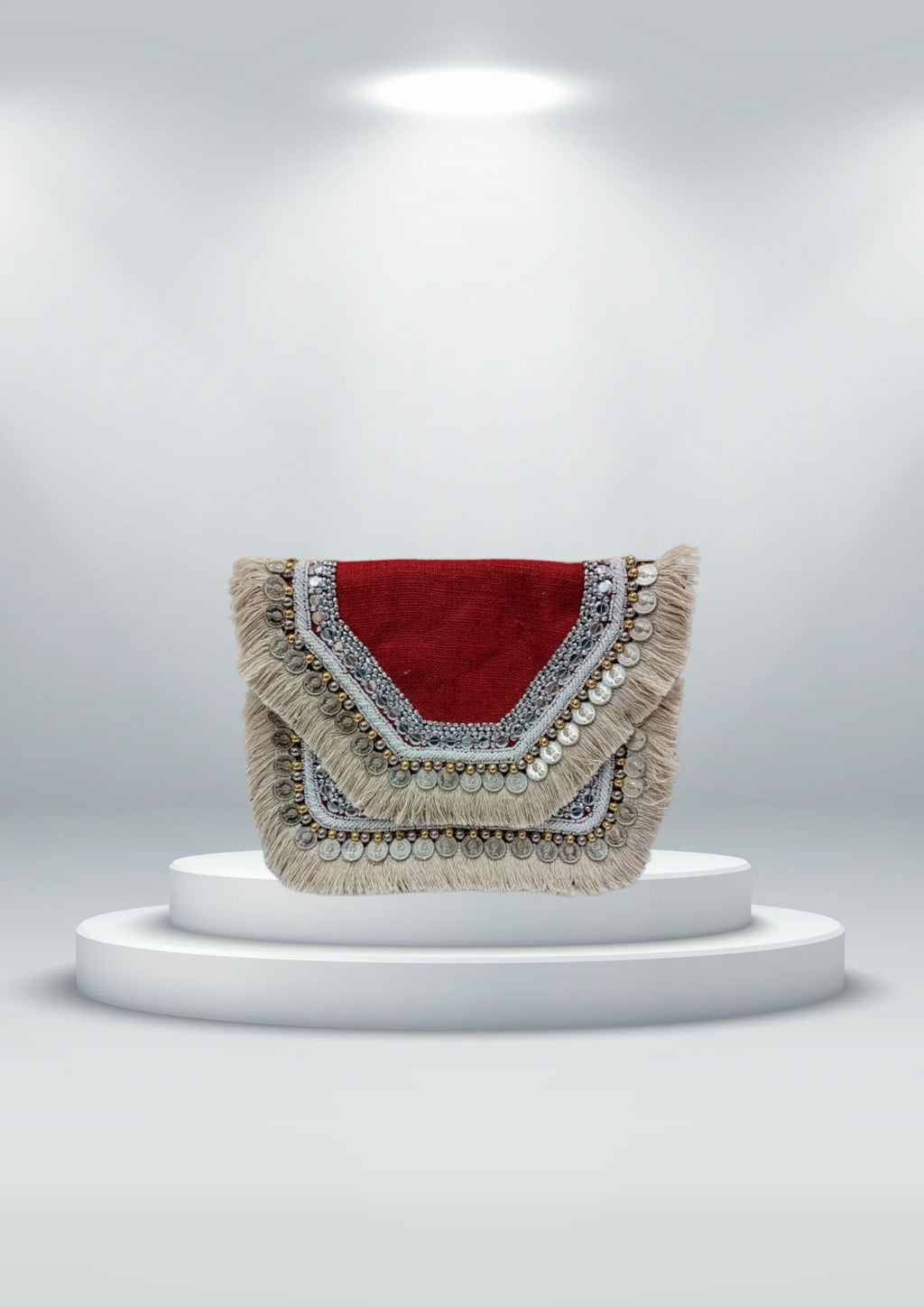 Athira - Burgundy - Banjara Bags