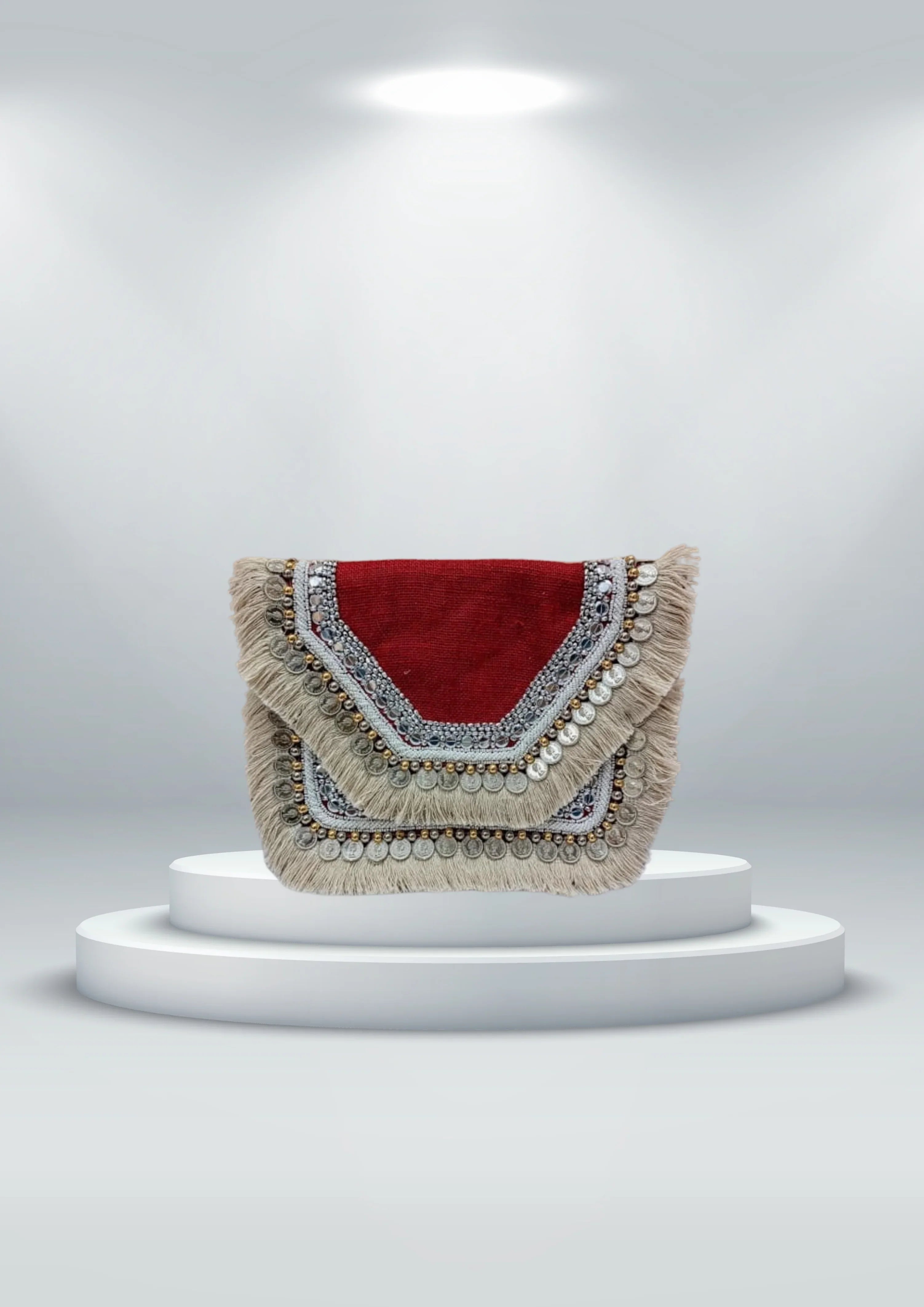 Athira - Burgundy - Banjara Bags