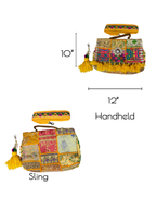 Ruhi R - Turmeric Yellow Tassels