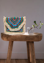 Athira - Turquoise Blue Bead - Banjara Bags