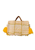 Ruhi - Luxury Handheld in Sunflower Yellow - Banjara Bags