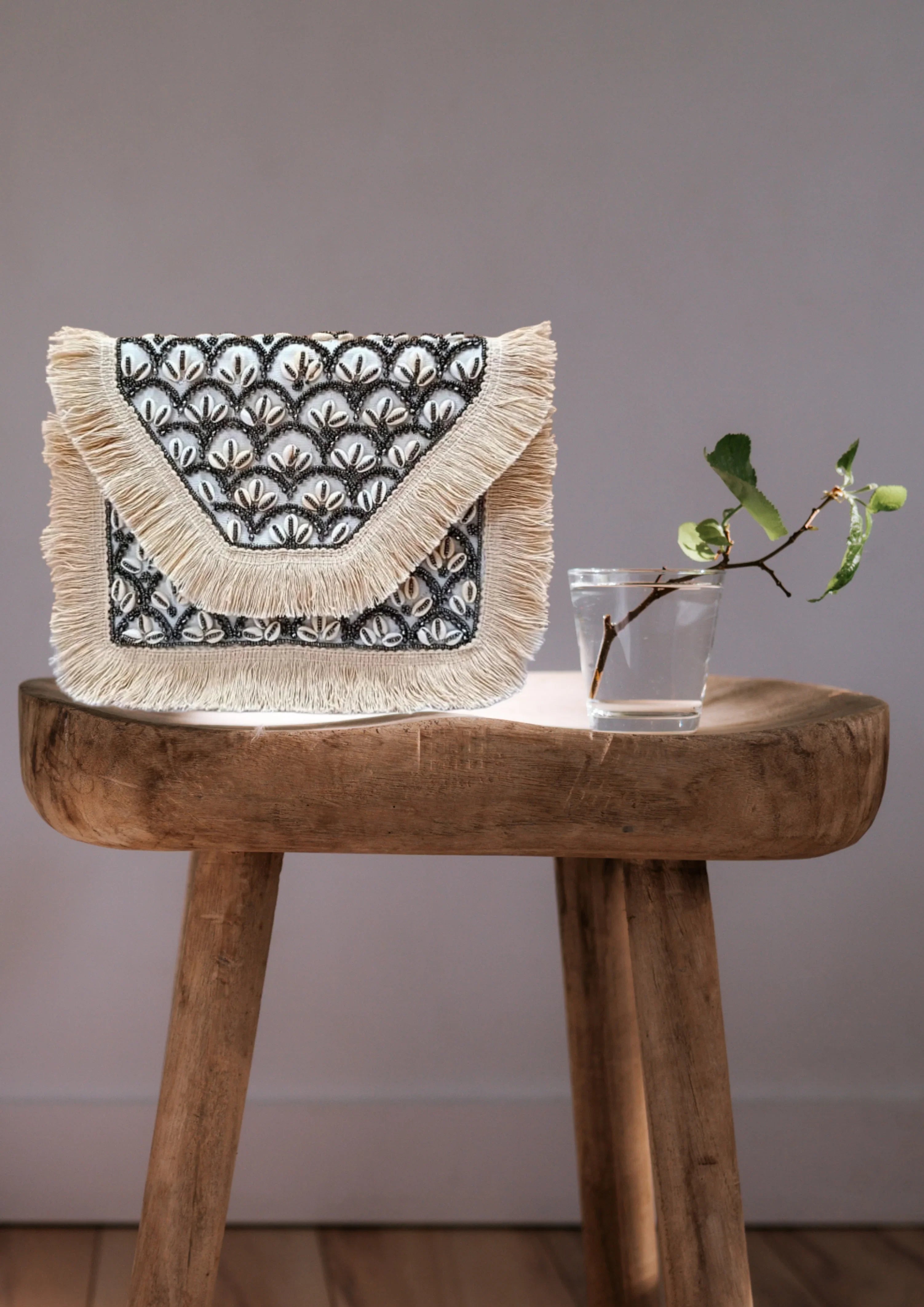 Athira - Silver Fishtail - Banjara Bags