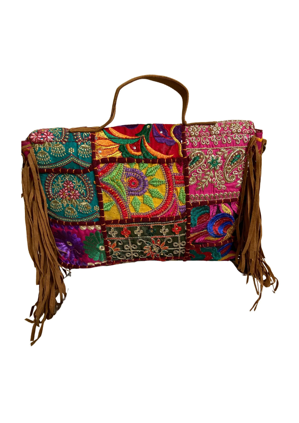 Ruhi Luxe - Soulful Elegance in Earthy Brown - Banjara Bags
