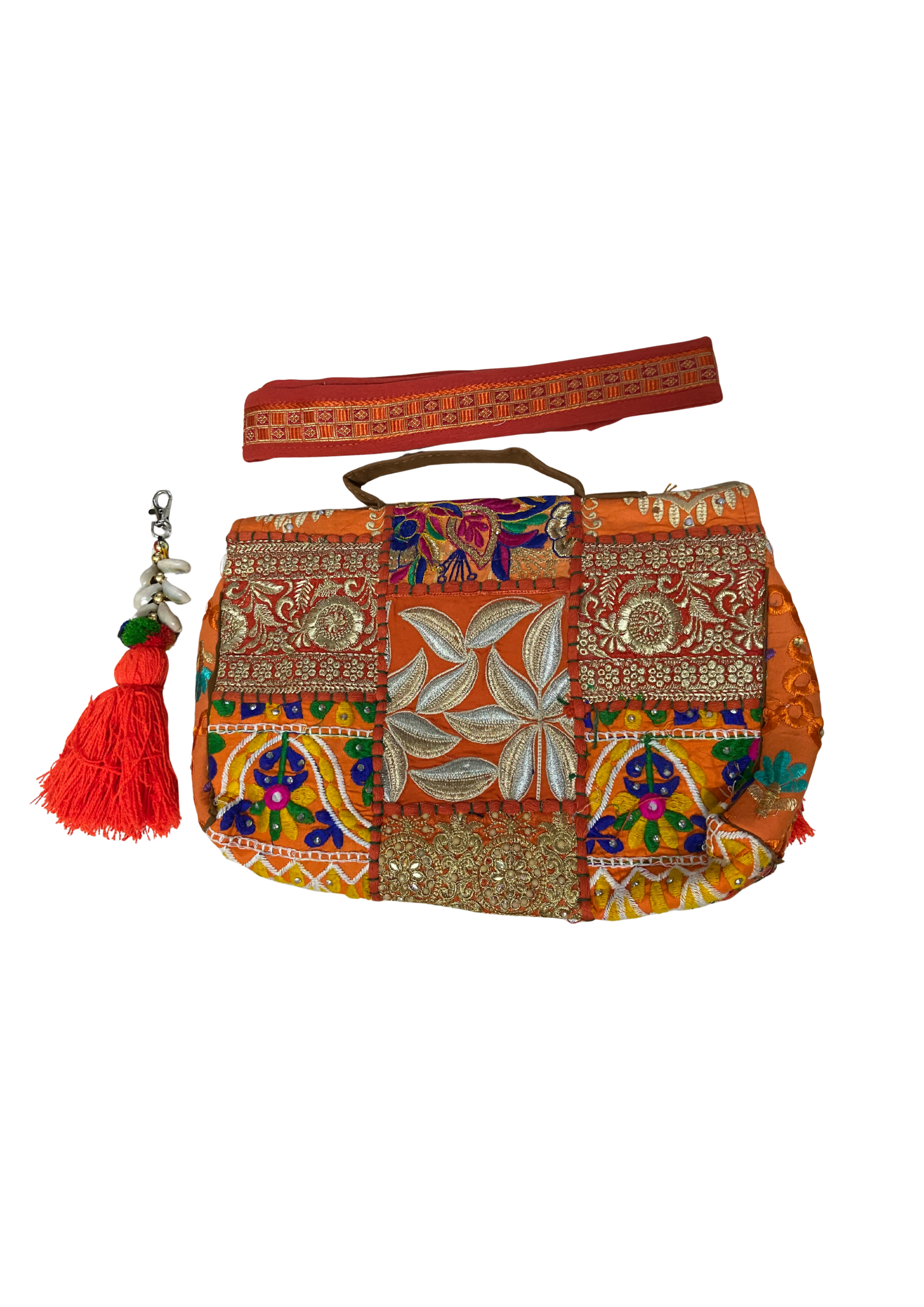 Ruhi R - Tangerine OrangeTassels