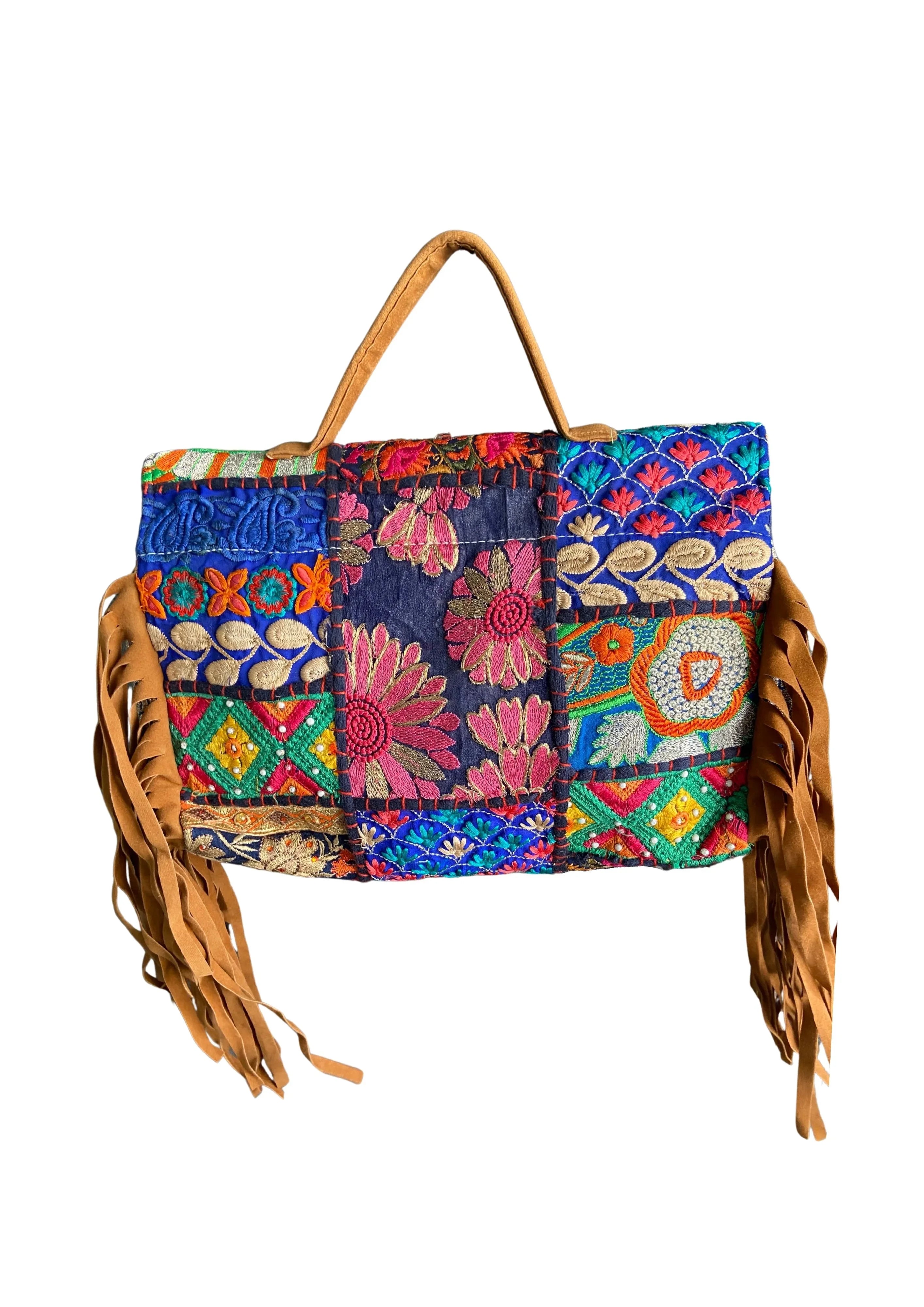Ruhi - Soulful Elegance in Prussian Blue - Banjara Bags