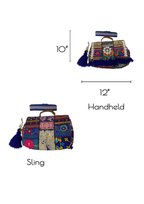 Ruhi R - Prussian Blue Tassels