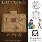 Juhi in Beige – A Stylish, Sustainable Work Tote for Eco-conscious women - Banjara Bags