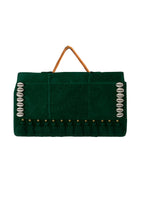 Ruhi - Luxury Handheld in Emerald Green - Banjara Bags