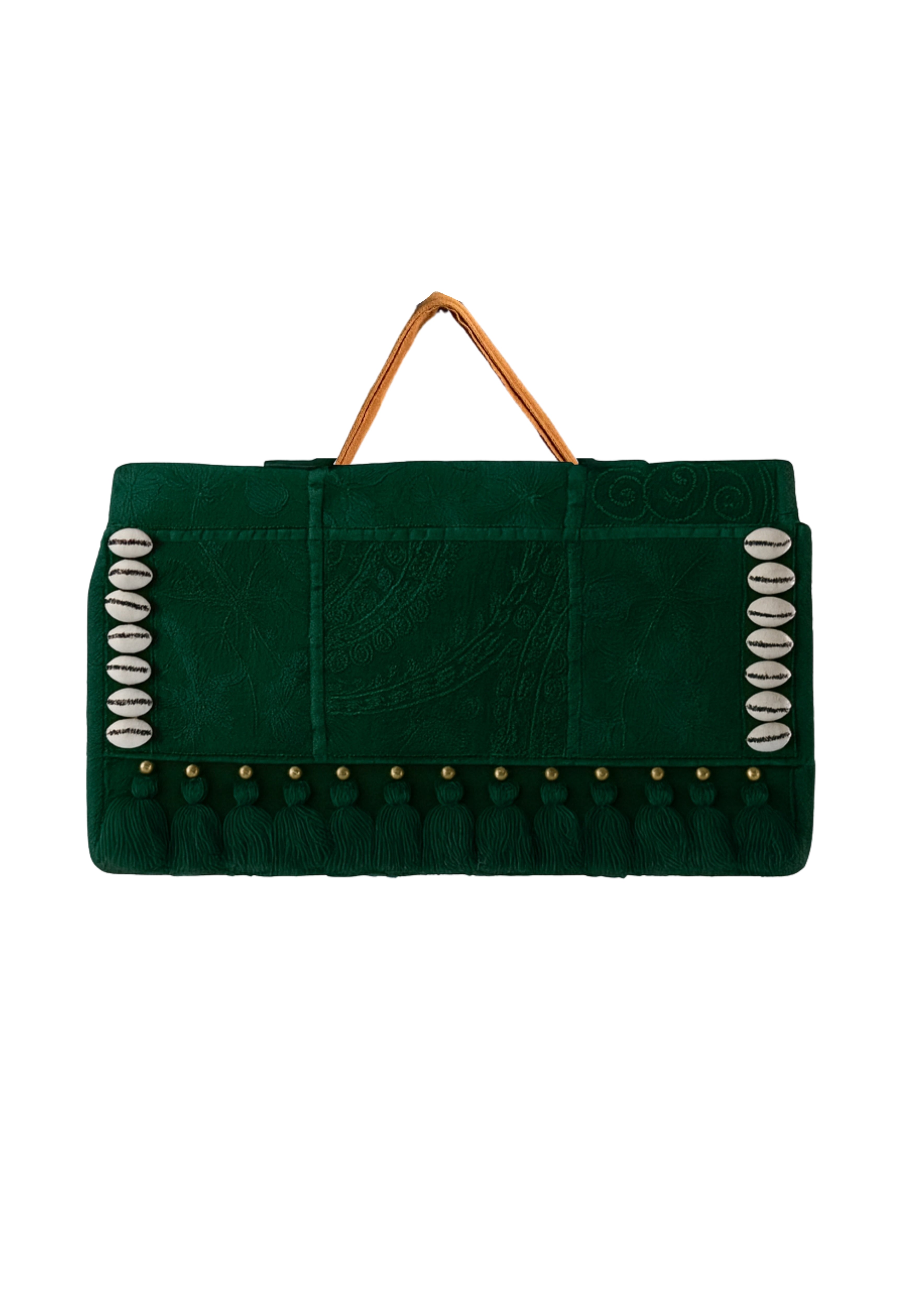Ruhi - Luxury Handheld in Emerald Green