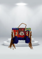 Ruhi - Soulful Elegance in Prussian Blue - Banjara Bags