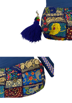 Ruhi R - Prussian Blue Tassels