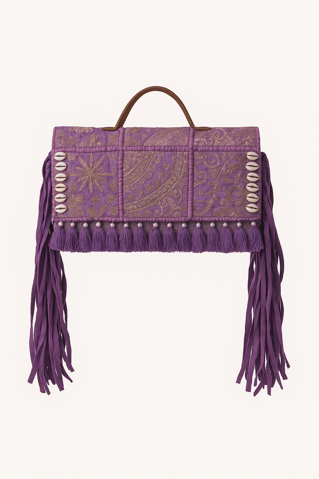 Ruhi - Soulful Elegance in Royal Purple - Banjara Bags