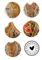 Mithra - Pearl White Tassles - Banjara Bags