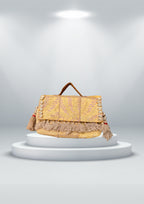 Ruhi - Soulful Elegance in Beige Gold - Banjara Bags