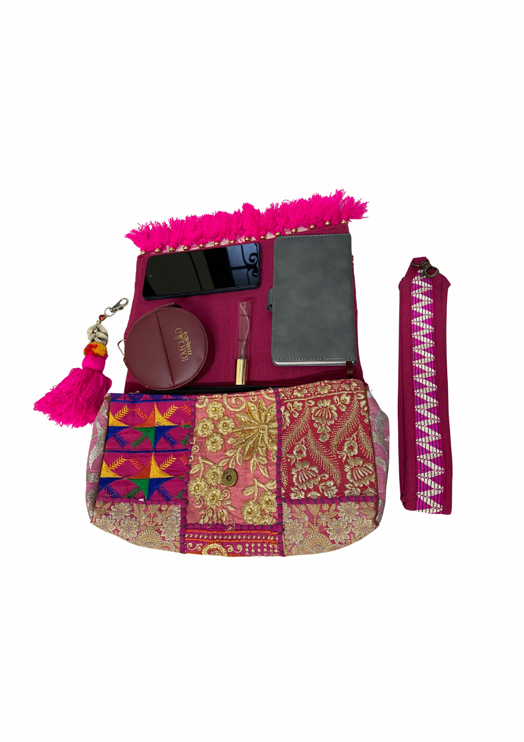 Ruhi R - Rani Pink Tassels
