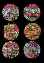 Manya - Emerald Green and Gold - Banjara Bags