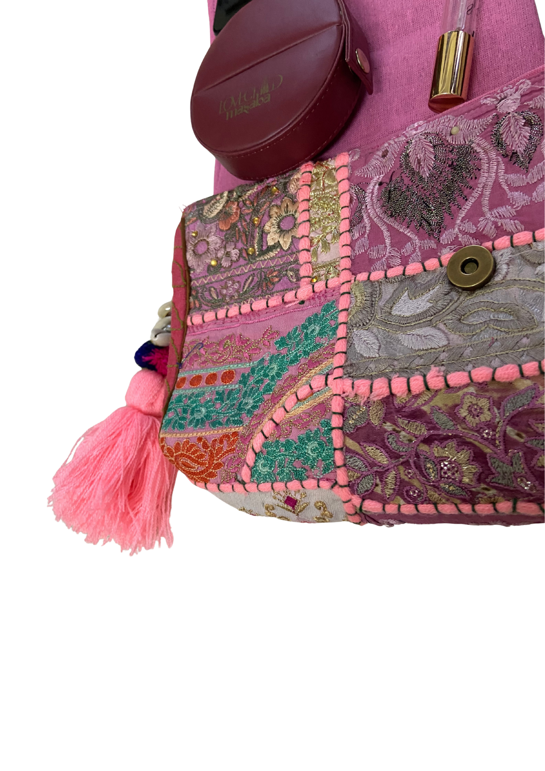 Ruhi D - Bubblegum Pink Tassels