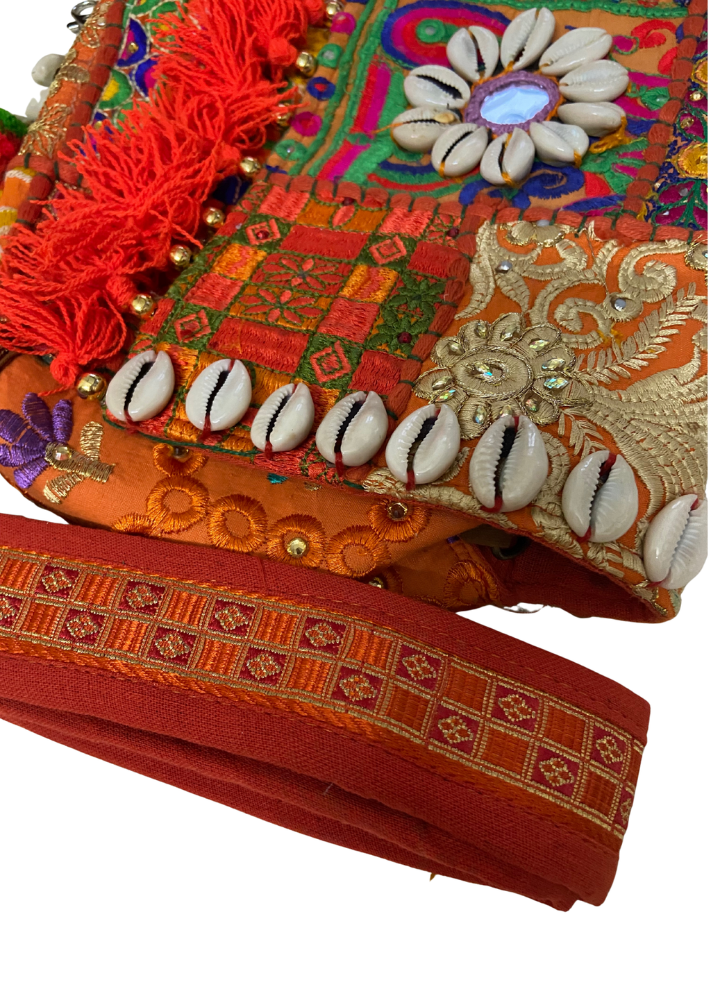 Ruhi R - Tangerine OrangeTassels