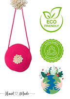 Amaira - Circle Sling in Hot Pink - Banjara Bags