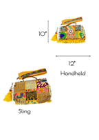 Ruhi R - Turmeric Yellow Tassels