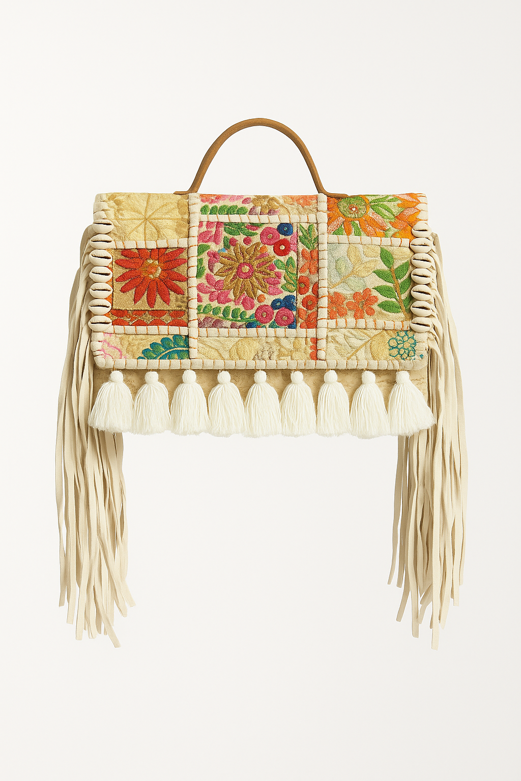 Ruhi - Soulful Elegance in Cream - Banjara Bags