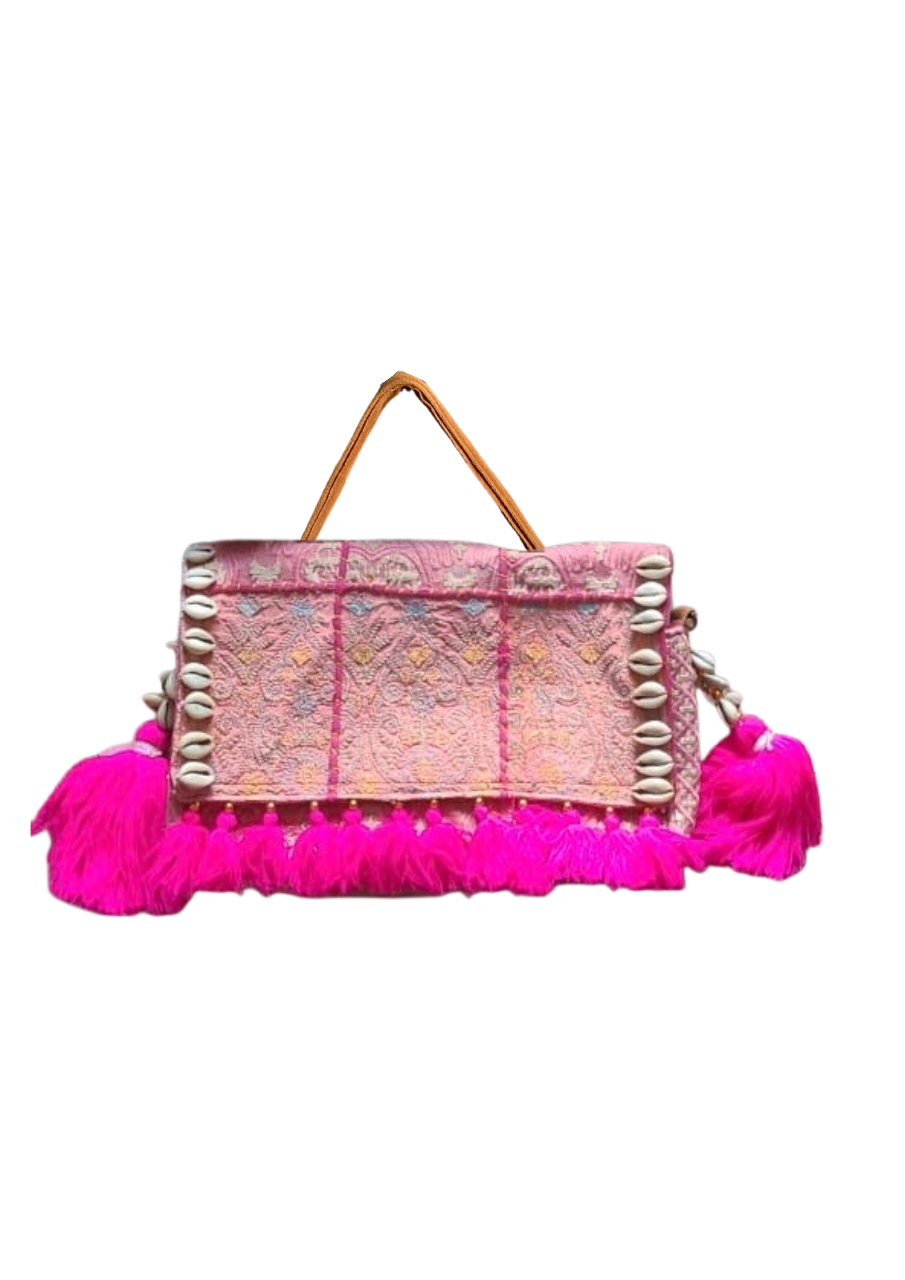 Ruhi - Luxury Handheld in Rani Pink